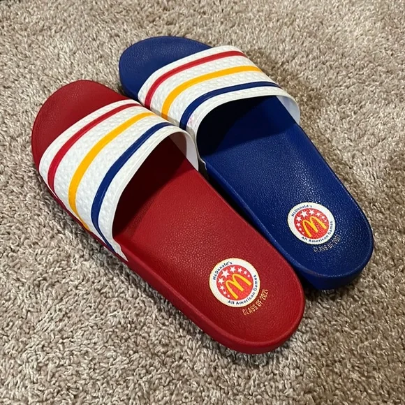 Shoes | Mcdonalds Allamerican 221 X Adidas Adilette 